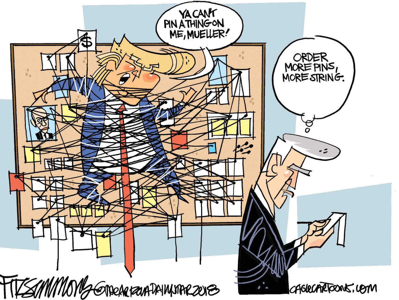 Daily Fitz Cartoon: Strings